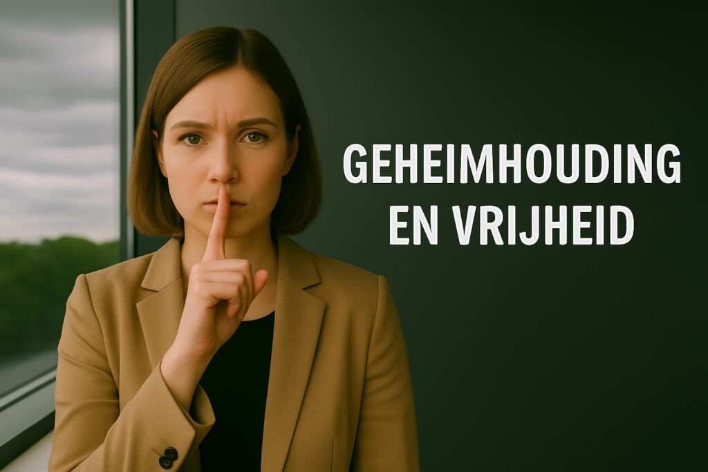 Geheimhouding en vrijheid
