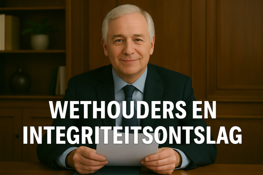 Wethouders en integriteitsontslag